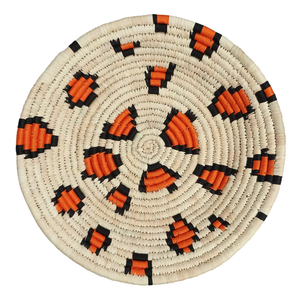 Venta al por mayor 2023 hecho a mano Sabai Grass placas de pared decorativas juego de cinco disponibles en placas de pared de embalaje asequible - Product Image 1