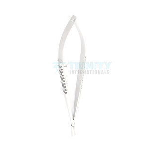 Porte-aiguilles Castroviejo 140 mm, pinces microchirurgicales, certifiées CE ISO, approuvées - Product Image 3