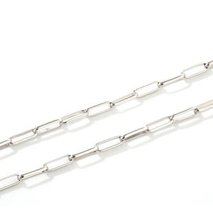 สร้อยคอเงินแท้ทรงคลิปหนีบกระดาษ ดีไซน์โดดเด่น เหมาะสำหรับเป็นของขวัญ - Product Image 3