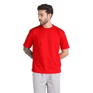 T-shirt décontracté à manches courtes en coton 100% écologique, coupe oversize, séchage rapide, personnalisable et coloré, de haute qualité - Product Image 2