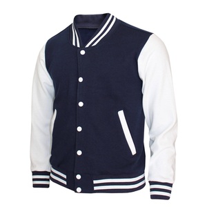 Custom Men's 100% Cotton Canvas Quilted <b>Mandarin</b> <b>Collar</b> Front Logo College Baseball <b>Jacket</b> Printing DDP Shipping - Product Image 1