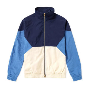 เสื้อแจ็คเก็ตกันลมกันน้ำสำหรับผู้ชายและผู้หญิงไนลอน100% ้ำหนักเบามีซิปเต็มตัวทรงโอเวอร์ไซส์ - Product Image 1