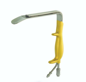 Écarteur mammaire Double extrémité avec dents 22X55mm 31cm Instruments de chirurgie plastique plaqué or en acier inoxydable réutilisable - Product Image 6