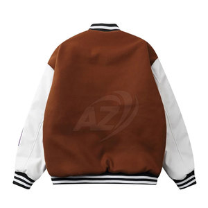 Veste d'hiver chaude à col montant pour hommes de haute qualité nouvelle arrivée Letterman Street Wear Design - Product Image 2