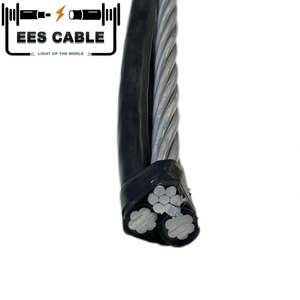 0,6/1KV ABC кабель AAC/XLPE + AAAC ASTM стандарт 3*2 3*4 3 * 6AWG триплекс верхний изолированный кабель - Product Image 2
