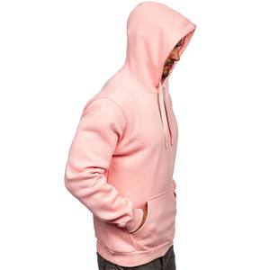 Sudadera lisa de alta calidad de invierno para Hombre Sudaderas con capucha de algodón con cinta - Product Image 5