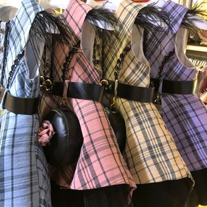 Hermosos vestidos de algodón con borde para niñas, nuevo diseño, vestidos de fiesta de satén, patrón Floral, decoración de flores para niños - Product Image 6