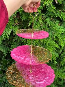 Support de gâteau en résine de conception de lave NATUREL de meilleure qualité pour mariage et anniversaire Support décoratif et décoration de table - Product Image 3