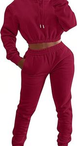 ชุดวอร์มสองชิ้นสำหรับผู้หญิงชุดวอร์มลำลองมีสไตล์สำหรับร้านค้าปลีกแฟชั่นทั่วโลกผลิตตามสั่ง - Product Image 3