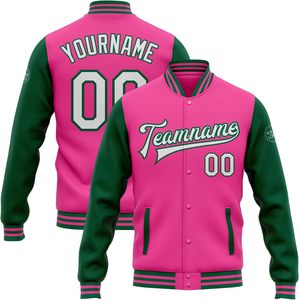 Vestes universitaires classiques personnalisées avec patchs et broderies en laine manches en cuir PU OEM en vrac disponible - Product Image 1