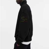 Polyester deux pièces pantalon à manches longues ensemble chaud quart Zip surdimensionné sweat maison vêtements Spiderman à capuche printemps hommes