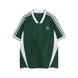 ชุดเล่นกีฬาอเมริกันฟุตบอลโอเวอร์ไซส์ระบายอากาศได้ดีชุดฝึกกีฬาแขนสั้น - Product Image 1