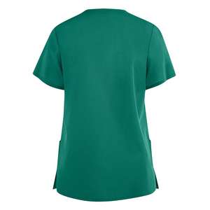 Ensembles de gommage pour infirmières de qualité supérieure uniformes d'hôpitaux de créateurs élégants grande taille tissu tricoté ODM vente en gros - Product Image 3