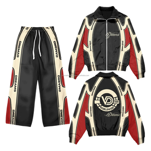 Conjunto de Chaqueta y Pantalones Cortavientos Ligeros Personalizados para Hombre, Estilo Casual, Invierno 2026 - Product Image 3