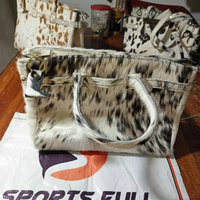 Bolso de Mano de Cuero Vacuno Personalizable con Piel Auténtica, Diadema, Accesorio de Hombro Multifuncional, Nuevo Diseño, Duradero