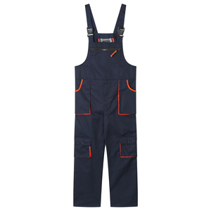 Vêtements de travail réfléchissants imperméables salopette extensible contrastée uniforme de haute qualité vêtements de travail réfléchissants imperméables bavoir - Product Image 5