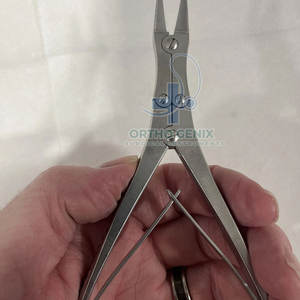 Cortador de alambre de hueso Manual ortopédico, instrumentos de alta calidad de acero satinado para cirugía y hospitales - Product Image 2