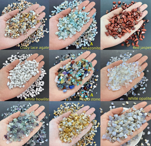 Bolsa de 100g al por mayor, piedra caída de cristal Natural de roca, virutas de grava de cristal, piedras caídas curativas de ALIF CRYSTAL AND AGATE - Product Image 6
