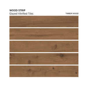 Fabricant indien de 200x1200mm Meilleure vente de carreaux de céramique à l'aspect bois de qualité exceptionnelle - Product Image 4