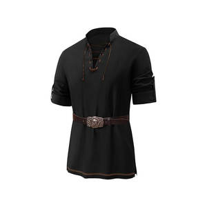 Recreación de disfraces con cordones, camisa, vendaje, ropa de mediana edad, pantalones para adultos, cinturón - Product Image 5