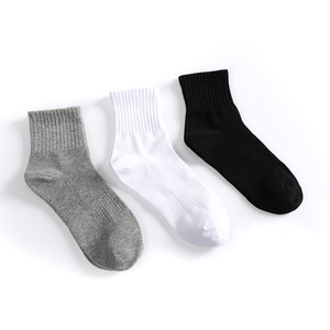 Chaussettes athlétiques mi-mollet pour femmes en spandex extensible, légères, compression CLASSE 4, motif rayé, vente en gros - Product Image 5