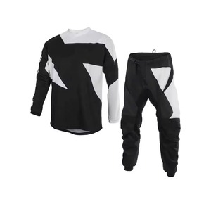 Sublimación personalizada Moto Off Race Kid Dirt Bike en blanco Mountain Bike MX MTB Motocross y pantalones Camisa Jersey - Product Image 3