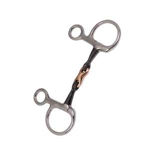 New Arrival Stainless Steel Double Jointed Eggbutt Snaffle <b>Horse</b> Bit with Copper Link made by TARIQ MFG CO - Product Image 2
