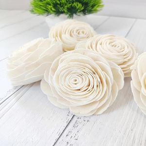 Hecho a mano Sola Flor de madera Decoración Hecho a mano Sola Flores de madera Graduación Año Nuevo chino Año Nuevo Día de la madre del padre - Product Image 2