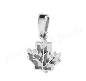 Pendentif pour femme en argent sterling avec cadre en résine de 15 mm, motif feuille d'érable du drapeau canadien, personnalisé pour la conservation des cendres de lait maternel, nouveauté 2025 - Product Image 5