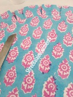 Napperons modernes réversibles à motif floral, bleus, imprimés à la main, bord festonné, réutilisables, jetables, pour mariage, maison, banquet, fins, 100%