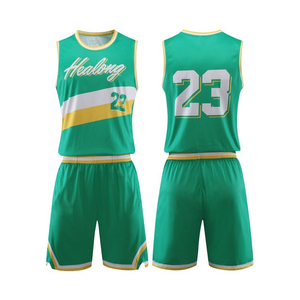 Maillot de basket-ball personnalisé de haute qualité respirant grande taille Impression numérique Vêtements de basket-ball respirants pour l'été - Product Image 1