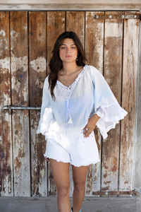 2025 ropa de playa de gran tamaño europeo y americano cadena enlace mujeres playa cubrir túnica vestido blusa - Product Image 3