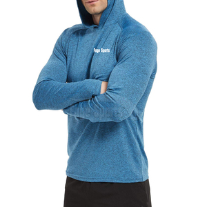 Personnalisé à bas prix Hommes Gym Hoodies Bas quantité minimale de commande Meilleure Qualité Matériel Durable Hommes Gym Hoodies - Product Image 3
