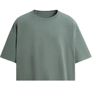 เสื้อยืดลำลองแขนสั้นไซส์ใหญ่พิเศษ XXXL สำหรับผู้ชาย ผลิตจากผ้าฝ้ายออร์แกนิค 100% ระบายอากาศได้ดี น้ำหนัก 220 กรัม ทรงโอเวอร์ไซส์  รับสกรีนลายด้านหน้า - Product Image 4