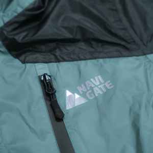 Naviguer Veste d'extérieur à coquille souple à deux couches Résistant à l'eau Fitness Style décontracté Col montant Fermeture à glissière Remplissage en polyester - Product Image 2