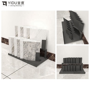 Soporte de escritorio de granito de calidad superior emparejado con estante de mesa de cuarzo y sistema de exhibición de mesa de metal - Product Image 2