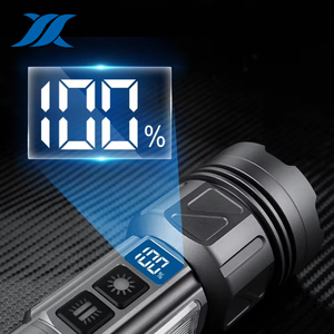<span class=keywords><strong>Linterna</strong></span> Táctica LED de Alta Calidad, Recargable, <span class=keywords><strong>Linterna</strong></span> Láser Blanca de Mano, Resistente al Agua, de Largo Alcance, para Exteriores - Product Image 3