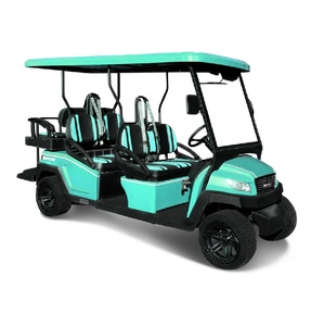 Elegante carrito de golf de 6 plazas con batería de iones de litio en venta, ideal para complejos turísticos, parques y campus, con un aspecto elegante y un motor potente. - Product Image 4