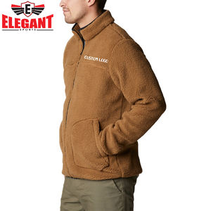 Custom Made Warm Winter Wear <b>Sherpa</b> <b>Fleece</b> Lining Jacket Good Quality <b>Men</b> Wear <b>Sherpa</b> <b>Fleece</b> Lining Jacket by Elegant Sports - Product Image 4