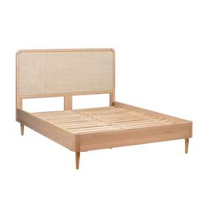 Cabecero de cama de ratán minimalista - Product Image 5