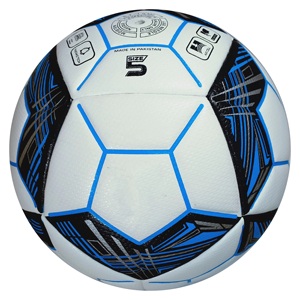 Balón de fútbol híbrido de Pakistán con material de PU de primera calidad para partidos de liga de entrenamiento profesional y balones de fútbol recreativo - Product Image 1