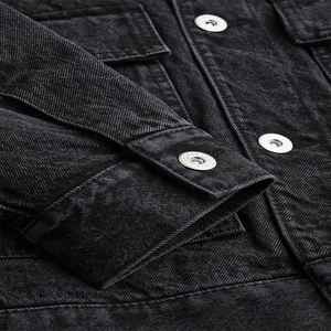 Veste en coton à manches longues pour hommes de style luxe haut de gamme Logo personnalisé poche à col à capuche grande taille manteaux d'hiver disponibilité OEM - Product Image 5