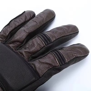 ถุงมือแข่งรถมอเตอร์ไบค์แบบเต็มนิ้วสำหรับผู้ชายถุงมือหนังกันกระแทกสำหรับกีฬากลางแจ้งโลโก้ออกแบบได้ตามต้องการ - Product Image 4