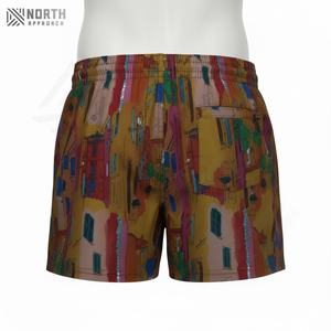 Pantalones Cortos de Playa para Hombre 2025, Estampados de Moda, de Secado Rápido, de Lona, Poliéster/Algodón, Holgados, Casuales, para Deportes Acuáticos al Aire Libre, de Verano - Product Image 3