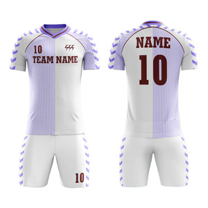 Camisetas de Fútbol Cortas Sublimadas Personalizadas, Uniformes Deportivos para Equipos Masculinos, Ropa Deportiva para Clubes de Fútbol para Adultos, Servicio OEM Disponible - Product Image 4