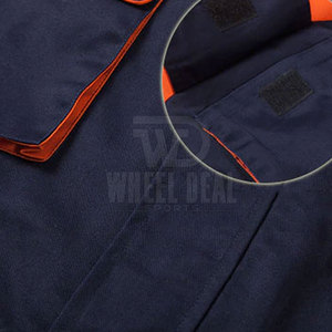 Bata con bolsillos personalizados, bata de seguridad con cinta reflectante, tela sólida, logotipo personalizado para damas y caballeros - Product Image 6