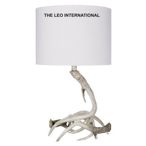 Lampe de table à LED en tissu moderne de conception de feuille d'or postmoderne créative américaine de vente directe d'usine pour la maison - Product Image 5