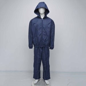 Sweat-shirt et pantalon de survêtement pour homme, logo personnalisé, 2 pièces, décontracté, coupe régulière, réversible, respirant, écologique, imprimé, streetwear d'été - Product Image 1