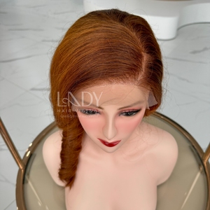 Prix de gros 100% Perruque de cheveux bruts vietnamiens Perruque de cheveux humains HD Closure Lace - Product Image 4