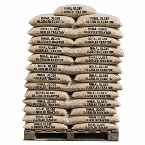 Granulés de bois, granulés de combustible, briquettes beiges, en vrac, en sacs, avec 0,7 % de cendres et 10 % d'humidité, pour le chauffage des poêles et l'utilisation industrielle - Product Image 2